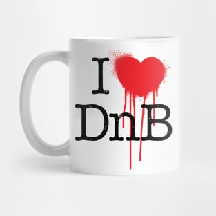 I Heart DnB Mug